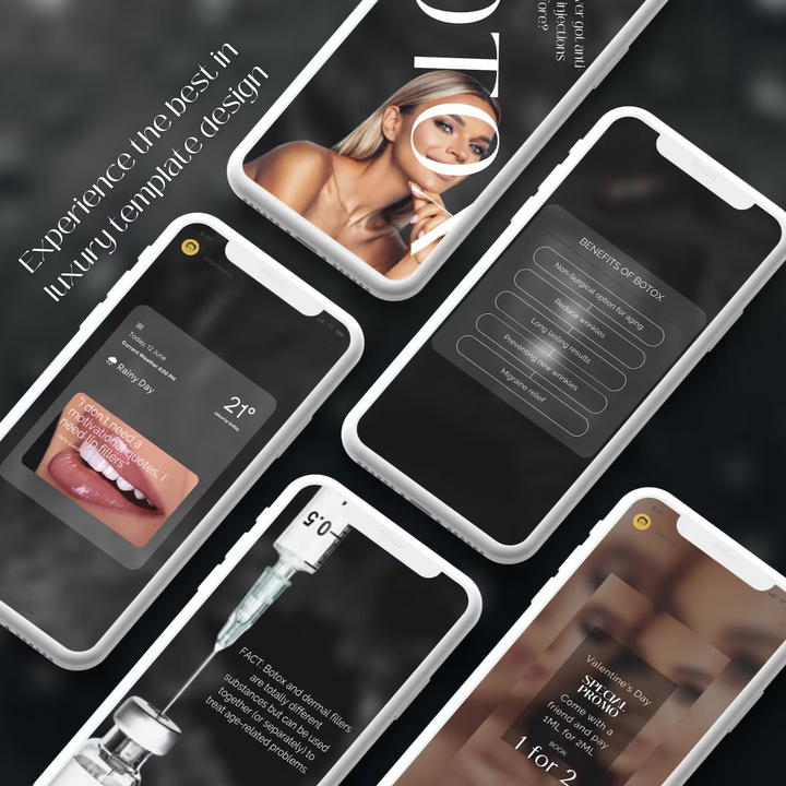 Luxury Nurse Injector Instagram Bundle