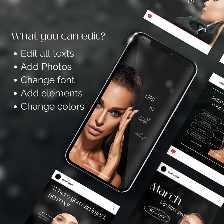 Luxury Nurse Injector Instagram Bundle
