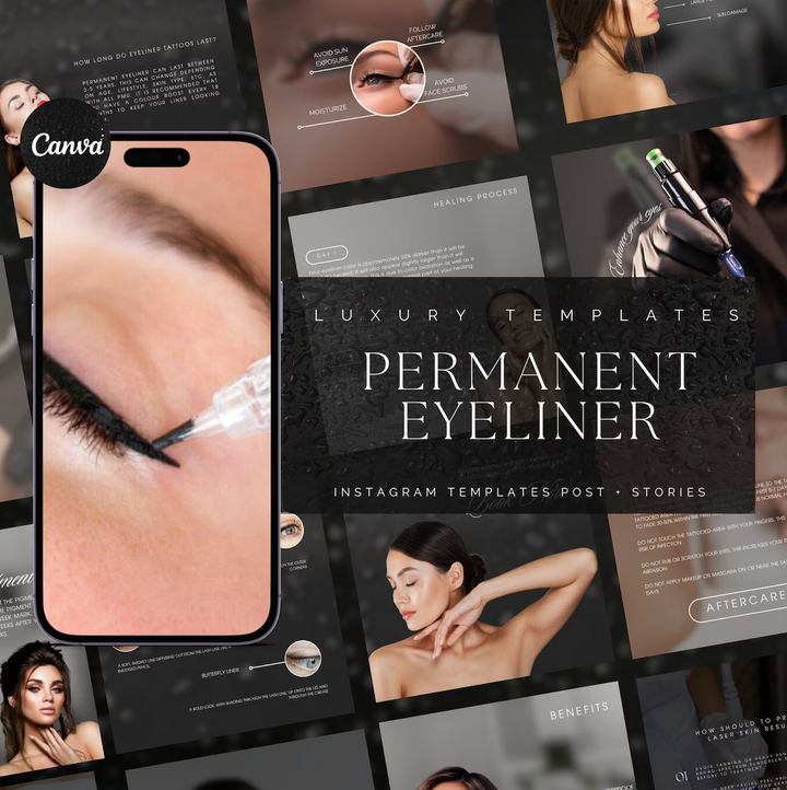 100 Eyeliner PMU Instagram Bundle