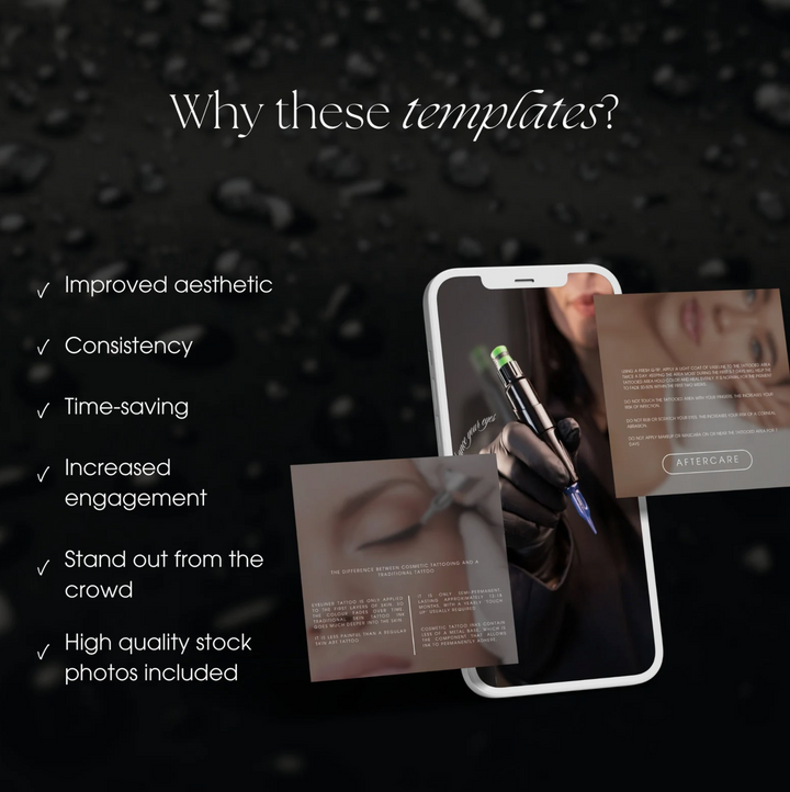 100 Eyeliner PMU Instagram Bundle